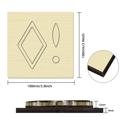 Wood Cutting Dies DIY-WH0178-074-1