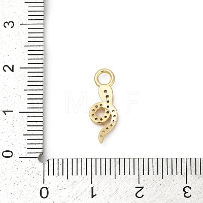 Brass Micro Pave Cubic Zirconia Pendants KK-G526-12G-01-1