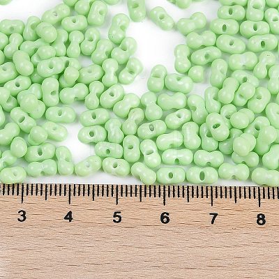 Baking Paint Glass Seed Beads SEED-K010-A18-1