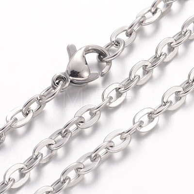 Non-Tarnish 304 Stainless Steel Necklace MAK-G004-03P-1