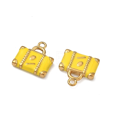 304 Stainless Steel Enamel Pendants STAS-F347-17G-02-1