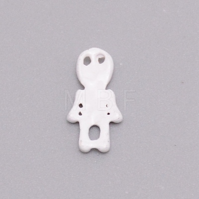 Alloy Skeleton Cabochons MRMJ-WH0078-07A-1