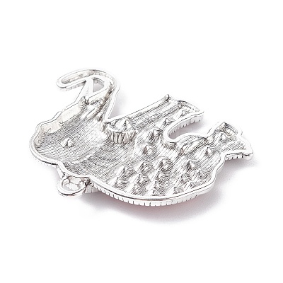 Tibetan Style Alloy Rhinestone Big Pendants LS-ALRI-L048-30AS-1