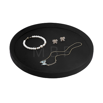Velvet Jewelry Display Trays for Earrings Rings Bracelets Necklaces ODIS-WH0079-106B-1