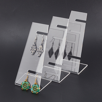 Transparent Acrylic Watch Display Stands ODIS-WH0029-11A-1