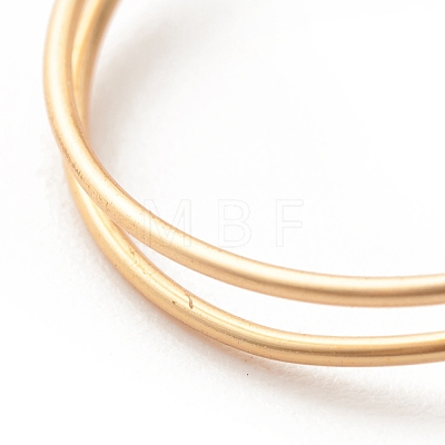 Copper Wire Wrap Finger Ring for Women RJEW-JR00479-01-1