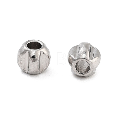 Non-Tarnish 201 Stainless Steel Beads STAS-B072-18A-P-1