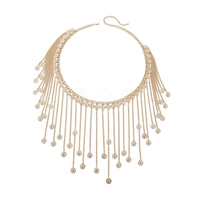 Iron Coin Tassel Skirt Body Chains for Sexy Bikini WG065A6-02-1