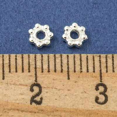 Rack Plating Zinc Alloy Spacer Beads FIND-T071-04S-A-1