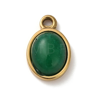 Natural Green Onyx Agate(Dyed & Heated) Pendants STAS-R009-04G-04-1