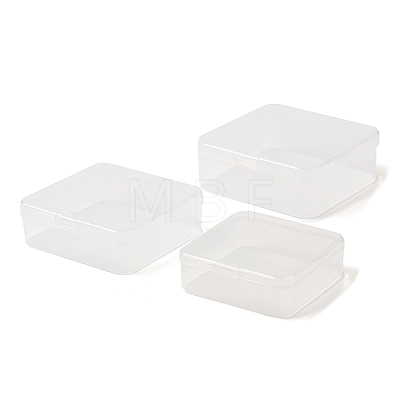 15Pcs 3 Style Square Plastic Bead Storage Containers CON-SZ0001-16-1