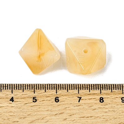 Opaque Acrylic Beads OACR-D320-02H-1