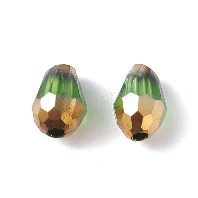 Electroplate Glass Beads DGLA-C001-01H-1