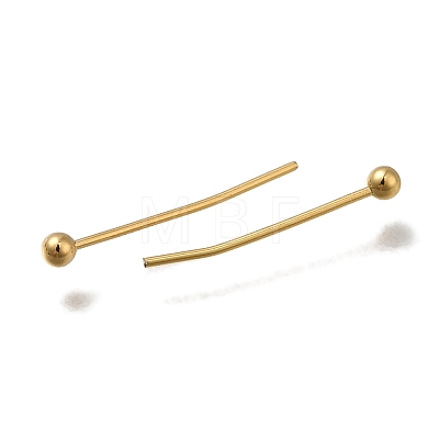 Brass Ball Head Pins KK-H502-03K-G-1