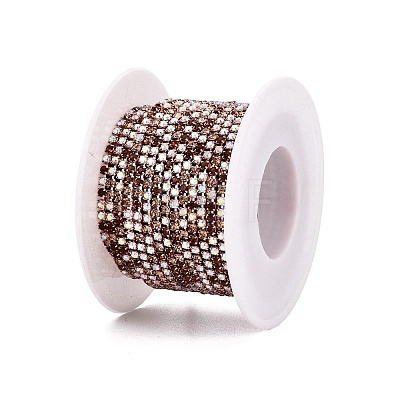 Iron Rhinestone Cup Chains CH-Q006-02A-08-1