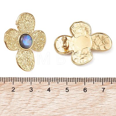 304 Stainless Steel Stud Earrings EJEW-JE06951-02-1