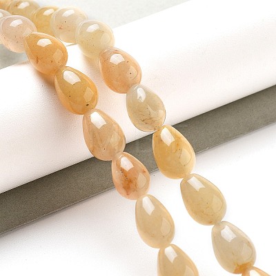 Natural Topez Jade Beads Strands G-B106-A27-02-1