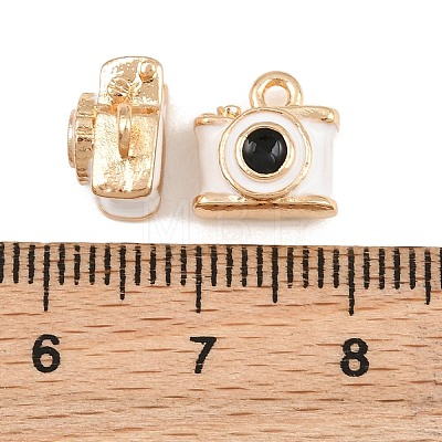 Alloy Enamel Pendants AL-CBA072F-01G-02-1