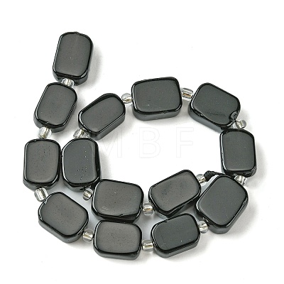 Natural Obsidian Beads Strands G-C098-A11-01-1