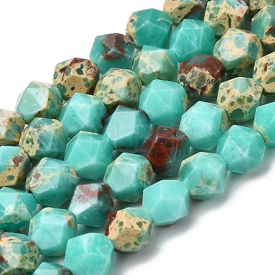 Synthetic Shoushan Stone Beads Strands G-Z119-A01-02A-1