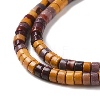 Natural Mookaite Beads Strands G-F631-A51-1