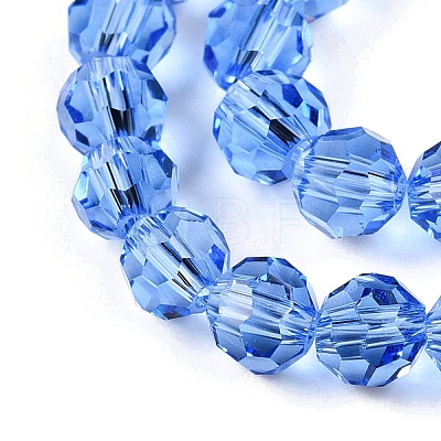 Transparent Glass Beads EGLA-A035-T6mm-D14-1