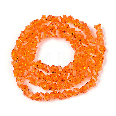 Transparent Glass Beads Strands GLAA-N018-4mm-07-1
