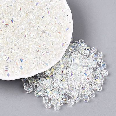 FGB Transparent Colours Glass Seed Beads SEED-Q040-07A-B01-1