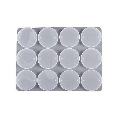 DIY Silicone Round Connector Charm Molds LS-SIMO-PW0016-49-1