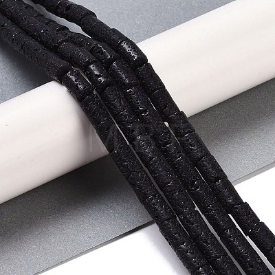 Natural Lava Rock Beads Strands G-C128-A36-01-1