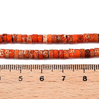 Natural Imperial Jasper Beads Strands G-T138-198G-1