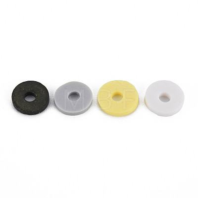 4 Colors Handmade Polymer Clay Beads CLAY-N011-032-02-1