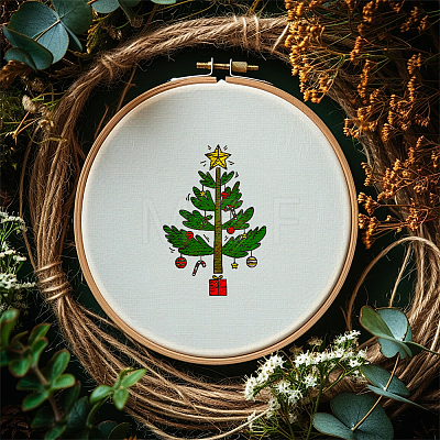 4 Sheets 11.6x8.2 Inch Stick and Stitch Embroidery Patterns DIY-WH0455-211-1