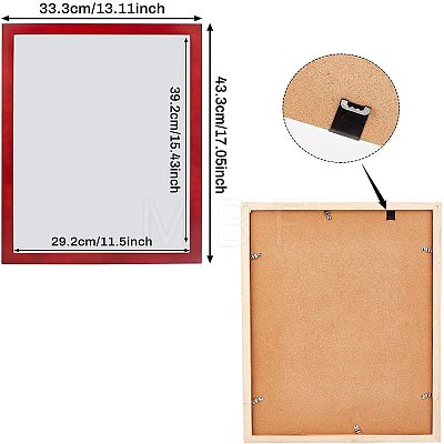 Wood Picture Frame DIY-WH0162-11D-1