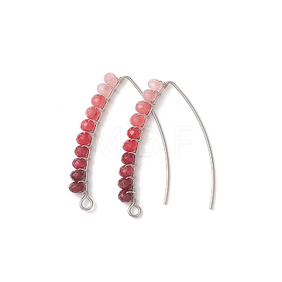 Natural Malaysia Jade Earring Hooks EJEW-JE06887-01-1