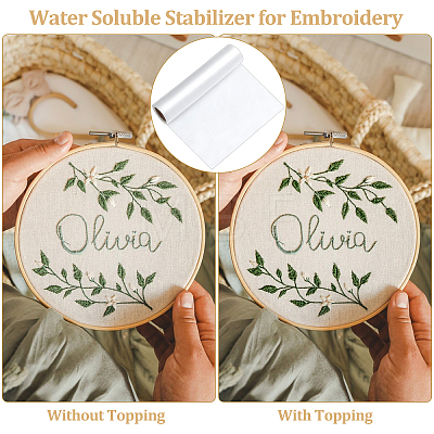 2 Rolls Water Soluble Film DIY-WA0001-25-1