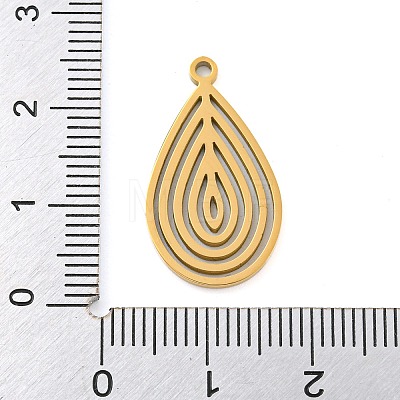 304 Stainless Steel Pendants STAS-Z076-03G-1