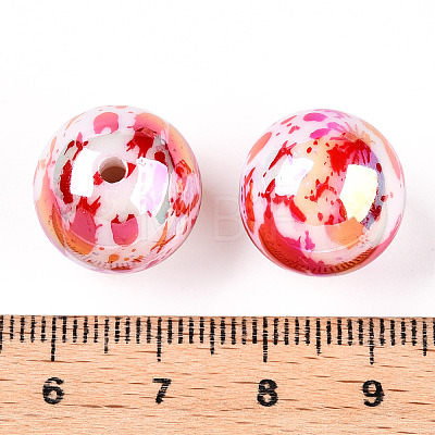 UV Plating Acrylic Beads PACR-N015-13B-02-1