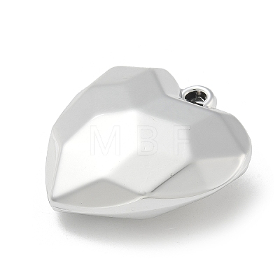 Plating Acrylic Pendants PACR-Q008-11S-1