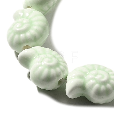 Handmade Porcelain Beads Strands PORC-I028-02B-1