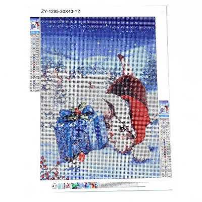 DIY Christmas Theme Diamond Painting Kit DIY-H161-03-1