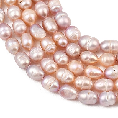 Natural Cultured Freshwater Pearl Beads Strands PEAR-F020-20B-1