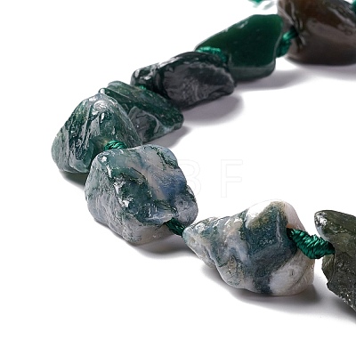 Natural Indian Agate Beads Strands G-B024-04-1