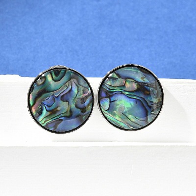 304 Stainless Steel Stud Earrings EJEW-C138-05P-1