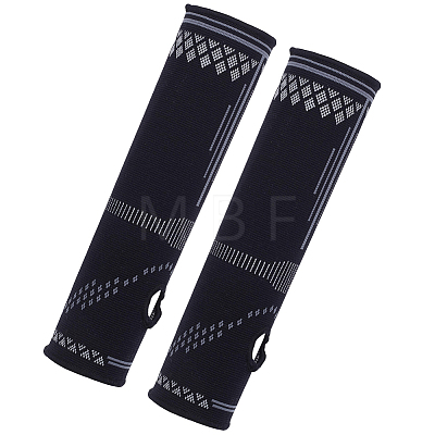 Acetate Fibre Volleyball Elbow Sleeves AJEW-CN0006-76-1