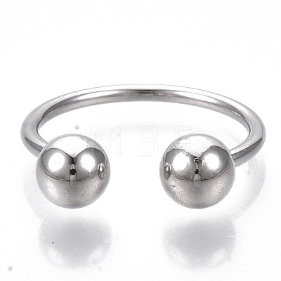 Alloy Cuff Rings RJEW-T009-08P-1