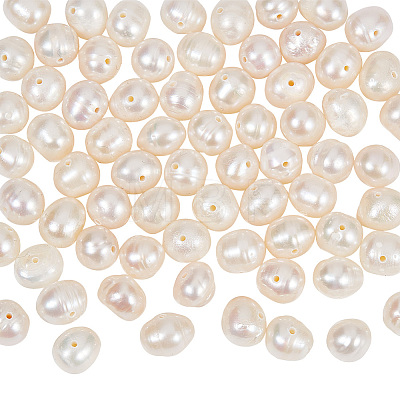  1 Strand Natural Cultured Freshwater Pearl Beads Strands PEAR-NB0002-40-1