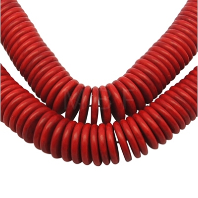 Synthetic Howlite Beads LS-X-TURQ-20D-2-1