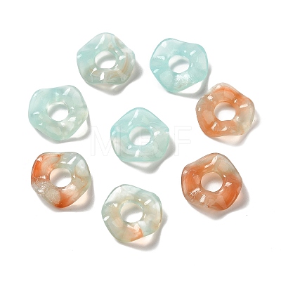 Transparent Acrylic Beads OACR-Z005-10D-1