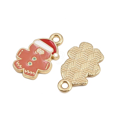 Christmas Themes Alloy Enamel Pendants LS-ENAM-Z023-01G-11-1